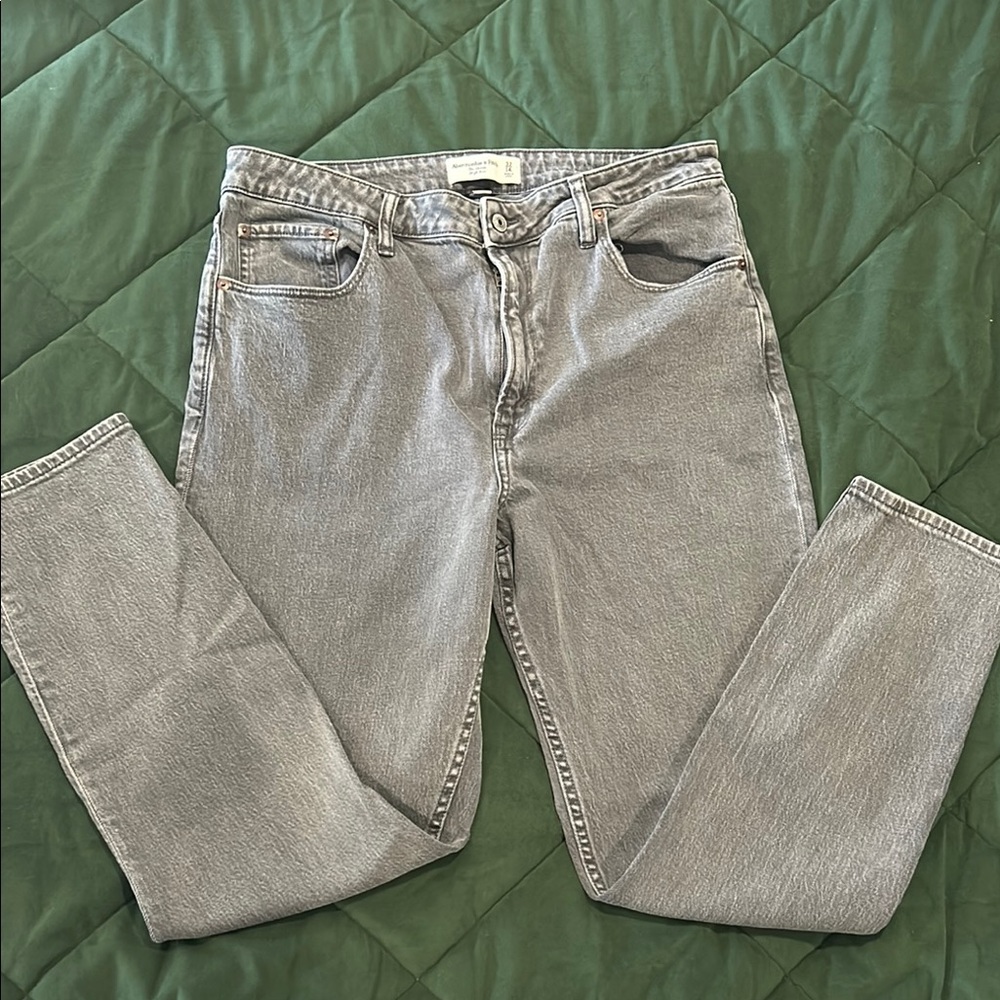 Abercrombie & Fitch Gray Women's Jeans
